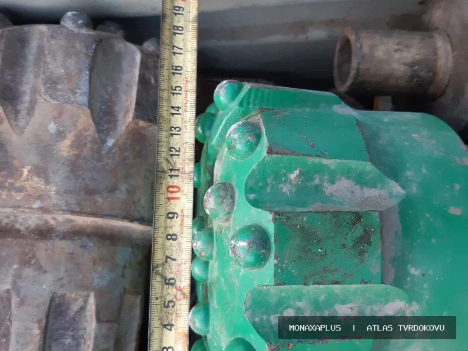 Hroty pro vrtání hornin na reálné fotografii materiálu v kategorii Důlní hroty a Drill Heads.