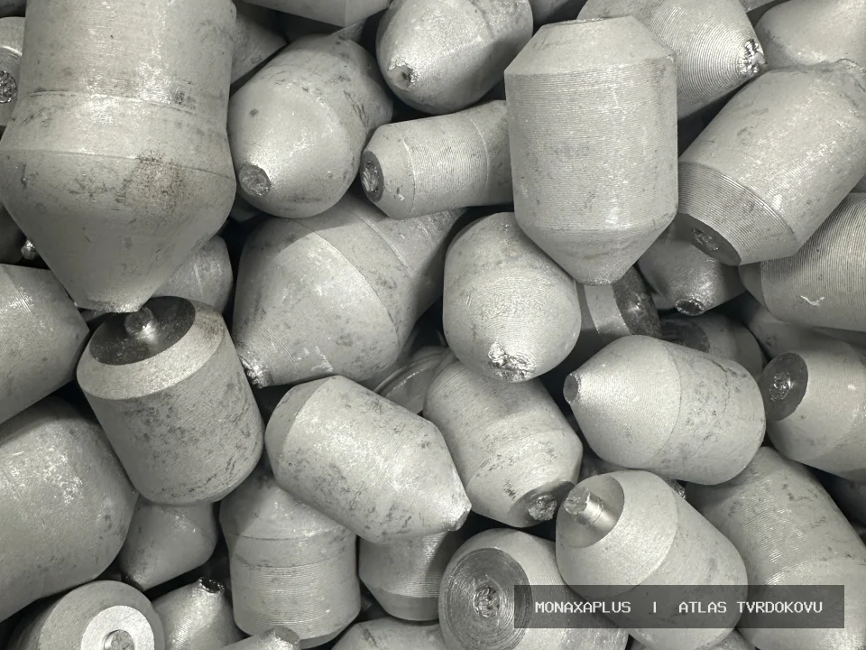 Topné spirály z wolframu na reálné fotografii materiálu v kategorii Wolframové spirály a dráty.